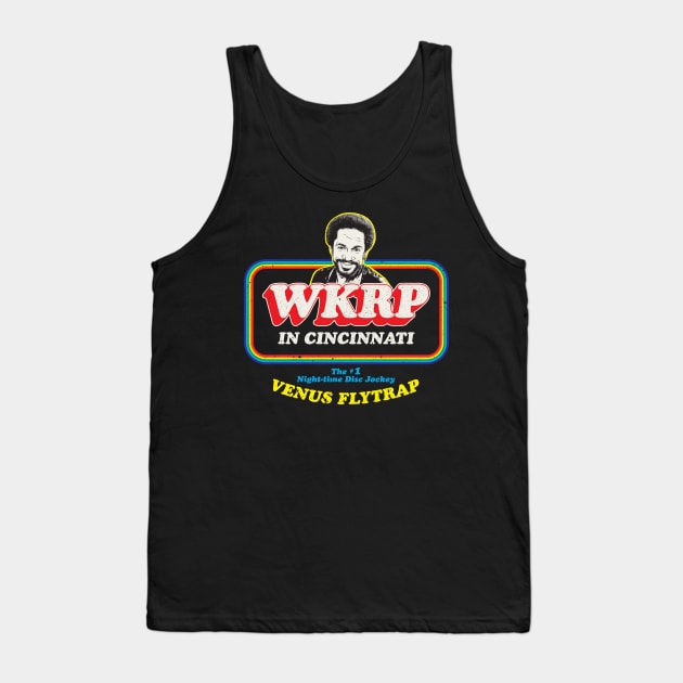 Venus Flytrap WKRP in Cincinnati Tank Top by Alema Art